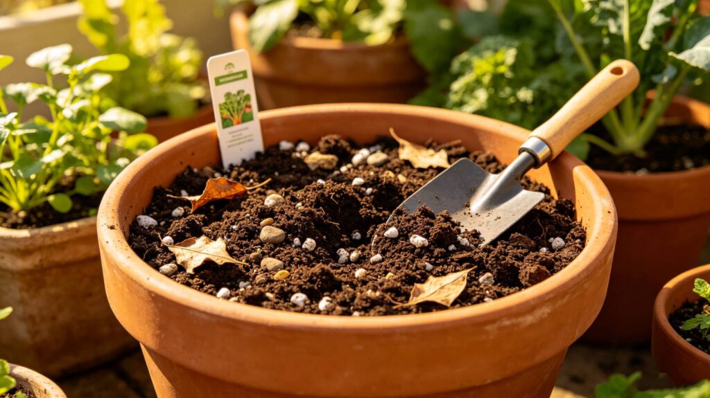 Pictures of Potting Soil for Vegetables