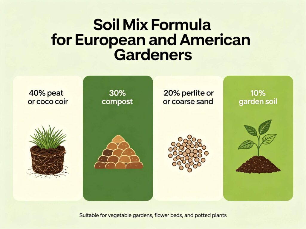 Vegetable Potting Mix Formula