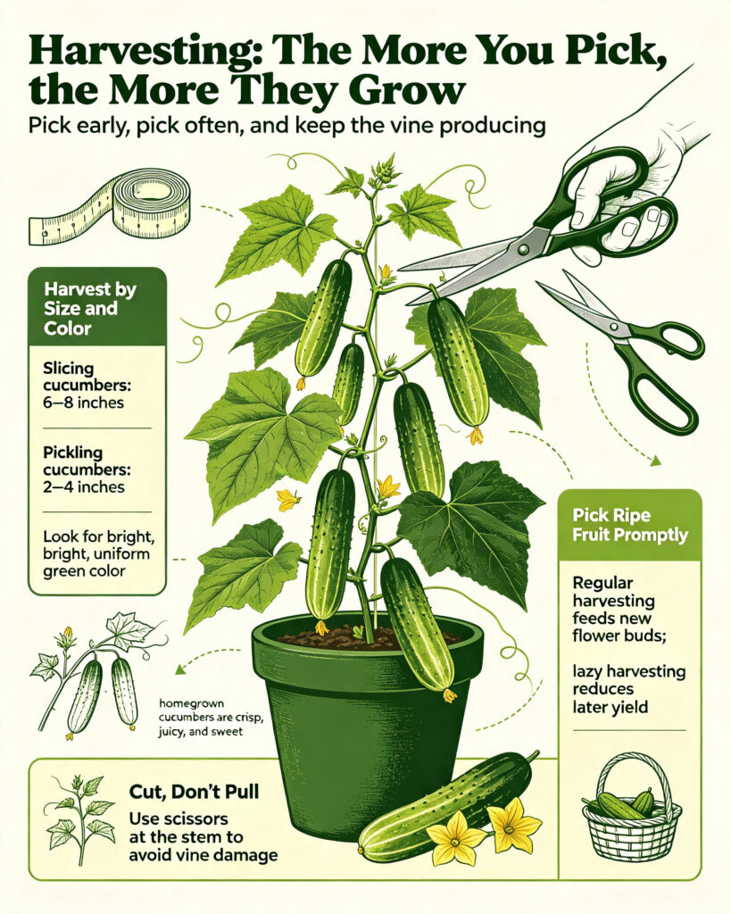 Harvesting: The More You Pick,the More They Grow