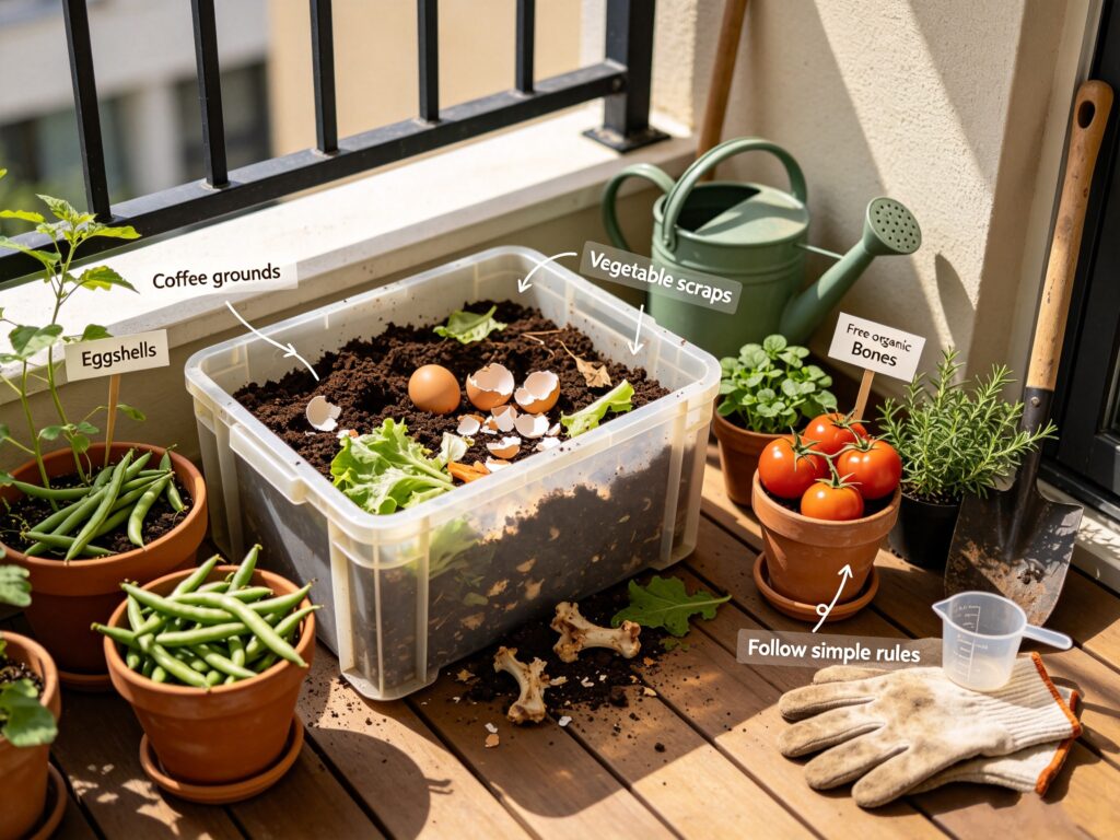 Free Organic Fertilizer from Kitchen Scraps: Save $100/Year