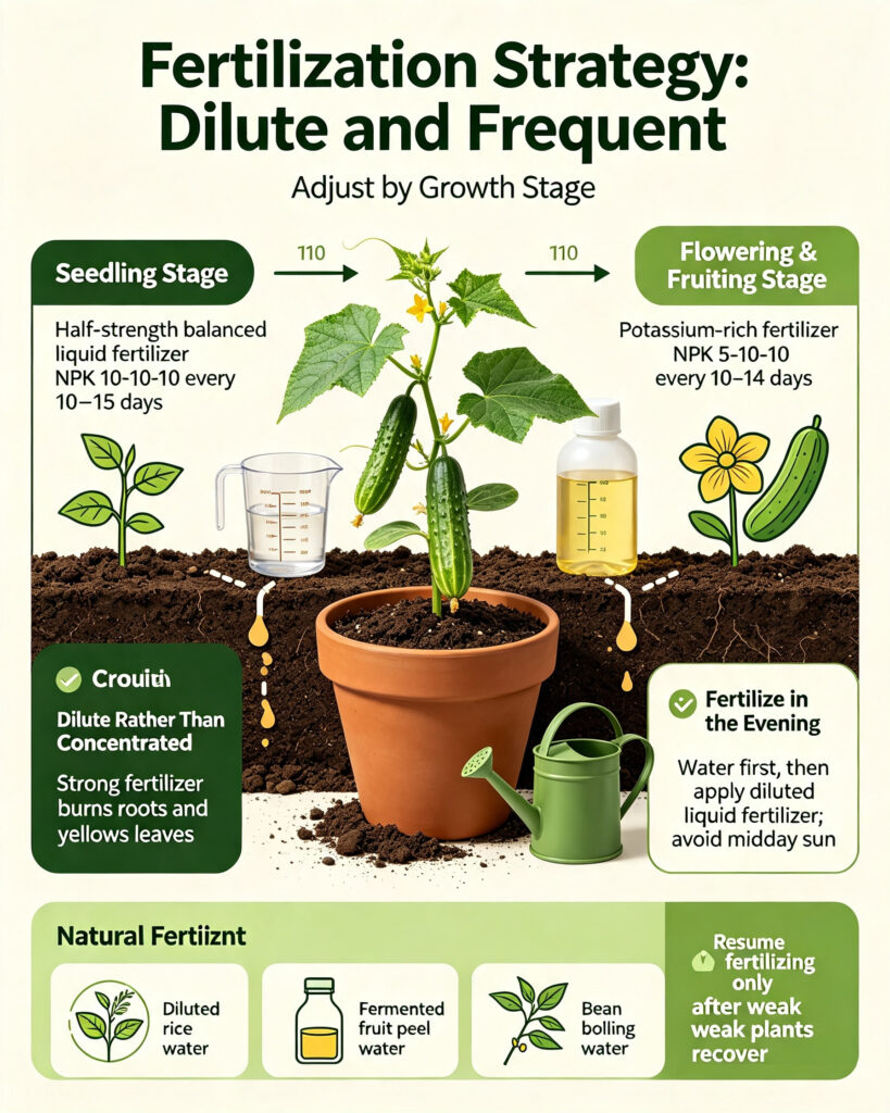 Fertilization Strategy:Dilute and Frequent