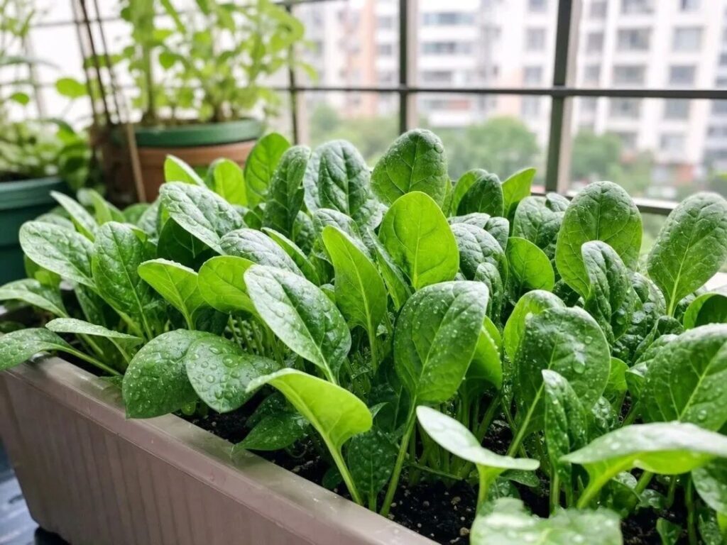 Spinach: Seeds Must Be Pre-Germinated Before Planting